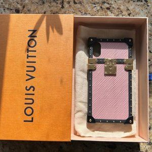 Louis Vuitton Trunk Iphone X/Xs Cellphone Case (pink)